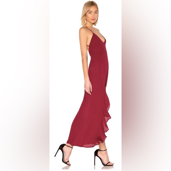 About Us Gwenth Ruffle Maxi - Picture 5 of 6